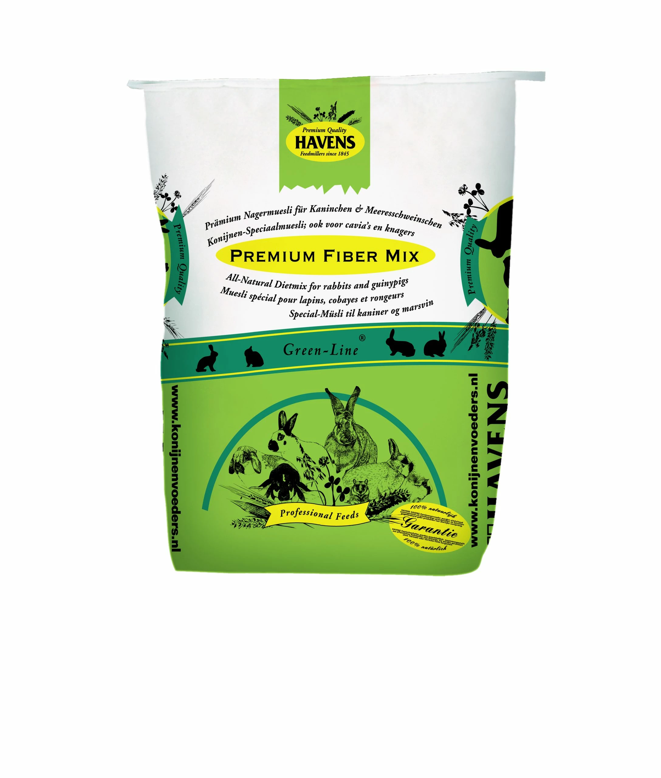 Havens Premium Kuni Fiber Mix - Müsli 20kg 2 Havens Premium Kuni Fiber Mix - Müsli 20kg – Bild 2