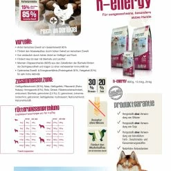 Bewital Bewi Dog H-Energy 25kg 7 Bewital Bewi Dog H-Energy 25kg -Josera Geschäft hi energyzusammenfassung